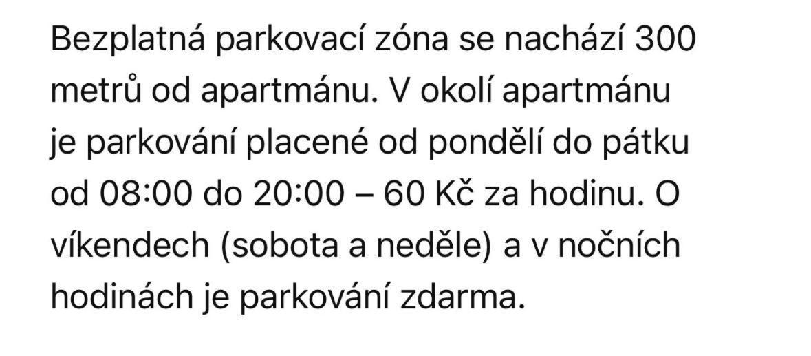Maria Apartment Liben Praha Eksteriør bilde